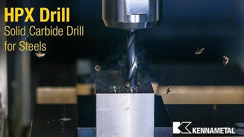 HPX Drill - Solid Carbide Drill for Steels