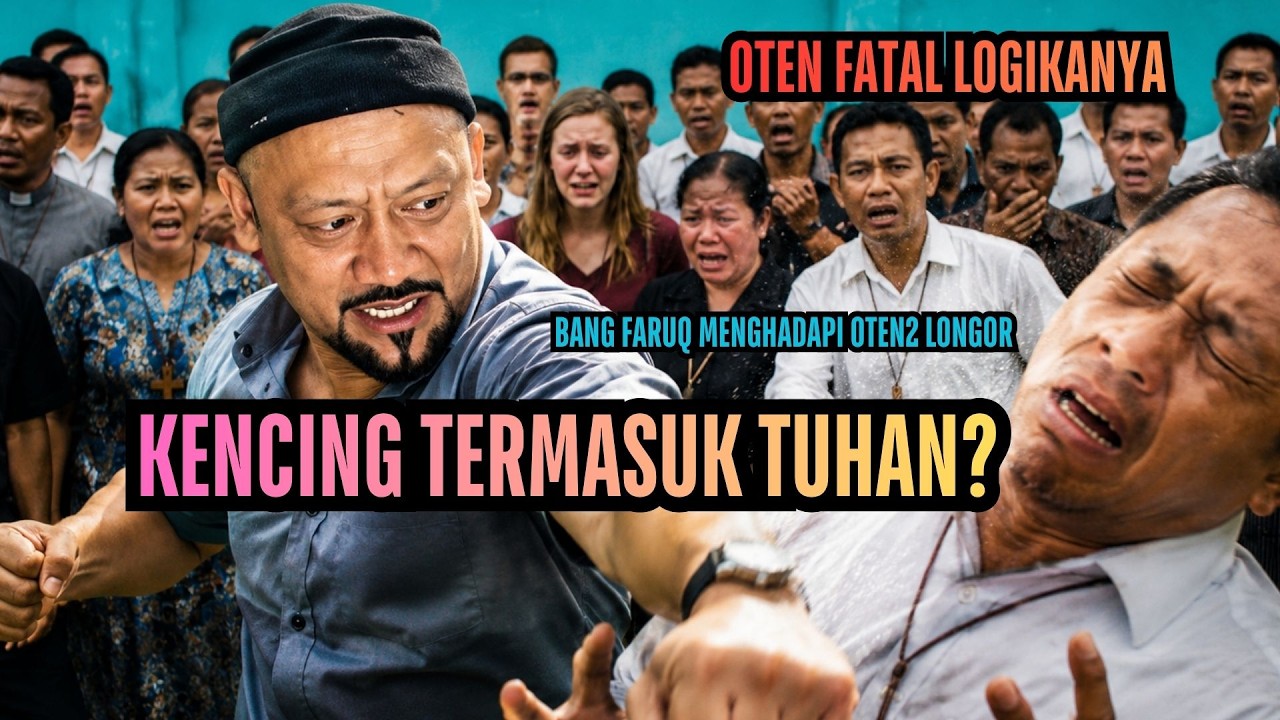 PANAS BANGET! FARUQ BERTNYA KLO YESUS MENGELUARKAN KENCING BERARTI TUHAN JUGA #debatpanas #bangzuma