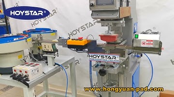 Automatic Size Clips Pad Printing Machine