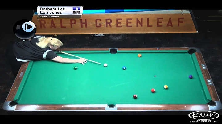 9-Ball - PT 4 - Barbara Lee vs Lori Jones / Jan 2014