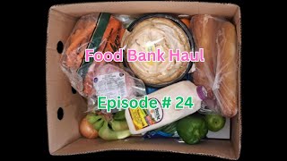 Food Bank Haul, Food Pantry Haul, 5/10/2024, Milk, Cake