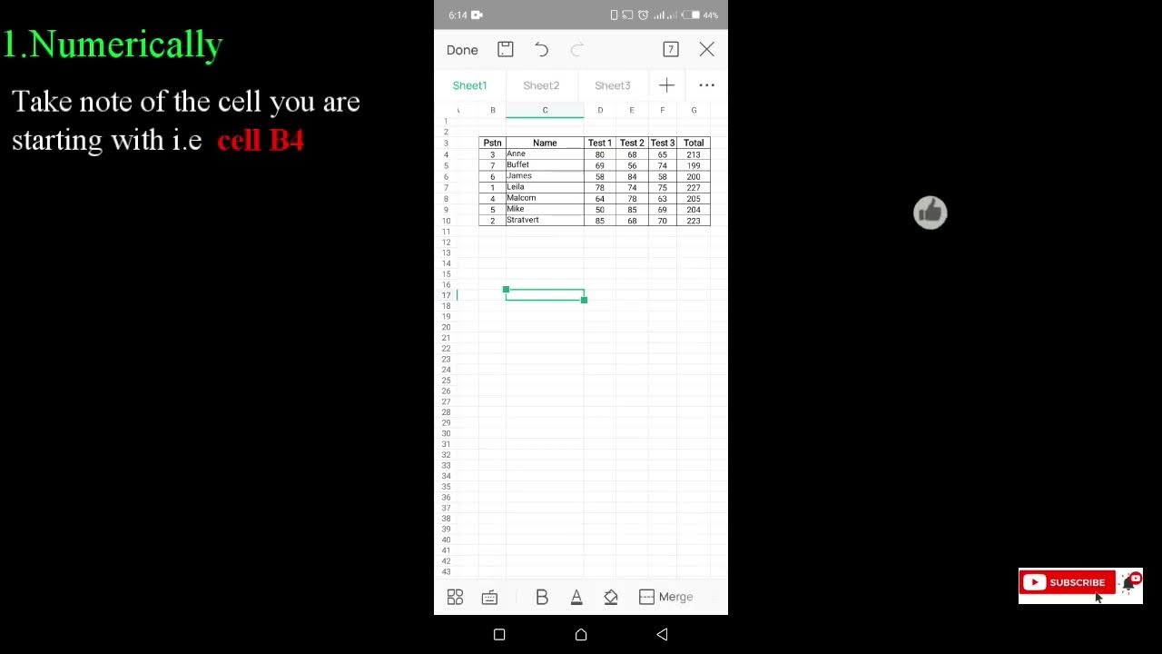 SORTING ALPHABETICALLY AND NUMERICALLY ASCENDING AND DESCENDING