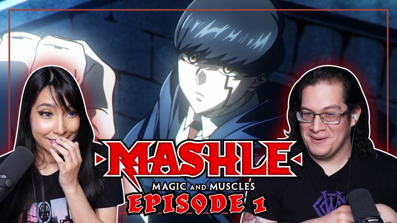 PURE BRUTE STRENGTH  MASHLE Episode 1 Reaction & OPENING REACTION 