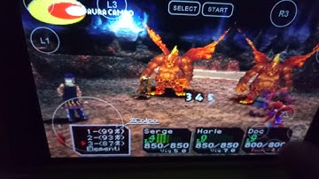 CHRONO CROSS PS1, CD2-Use Doc Level 7 Tech HangTen in battle!