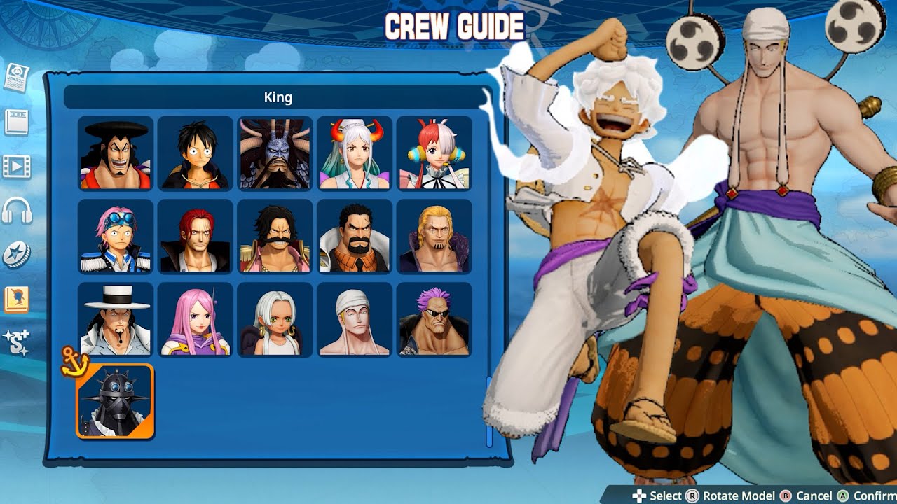 One Piece Pirate Warriors 4 - All Characters & Costumes (Including DLC 8)