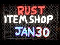 Rust Skins | New Item Shop | Review | Showcase | 30 JAN | Naval Update | Artist DLC | SKS Skins!!!