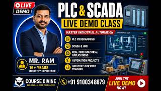 PLC & SCADA Demo Class | PLC is Simple Hardware | Mr. Ram | 16+ Years Experience | Course Divine