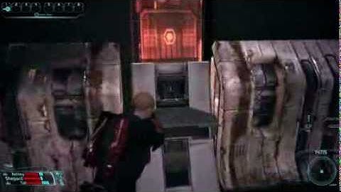 MassEffect Feros Gameplay "Destroy Geth Ship Claws"