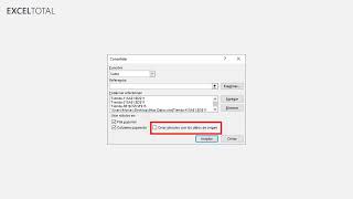 formulas referencia 3d y Consolidar datos en Excel