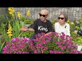 ハマナデシコ、グラジオラスの花 重吉87歳 夏子88歳 