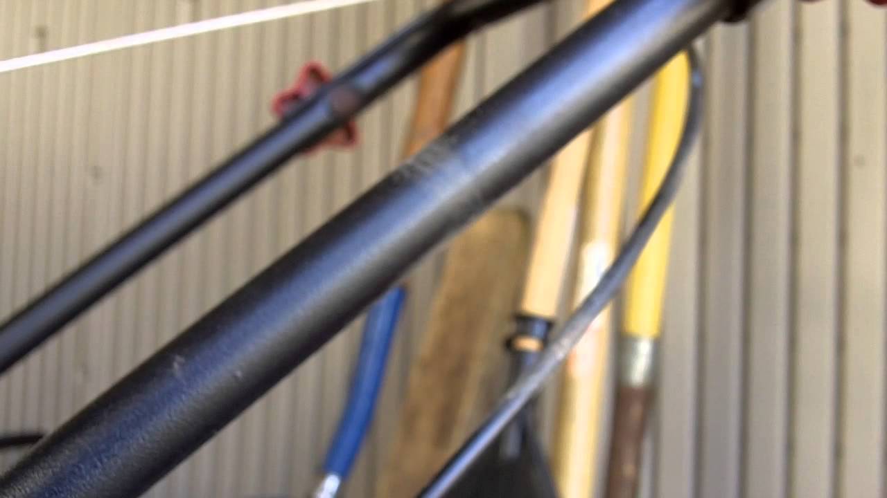 Craftsman Mower Choke Cable Replacement YouTube