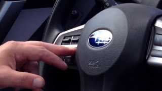 Using Bluetooth Audio with your Subaru