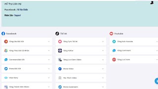 Tăng Follow Facebook Tiktok Thật người Việt | C25Tool
