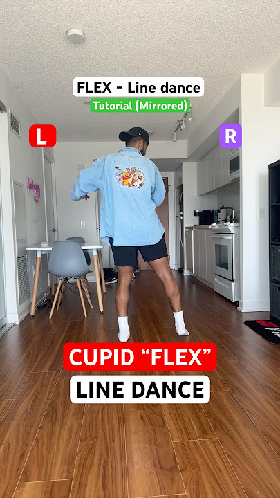 FLEX - Cupid Line Dance Tutorial #flexlinedancechallenge #linedance #tutorial