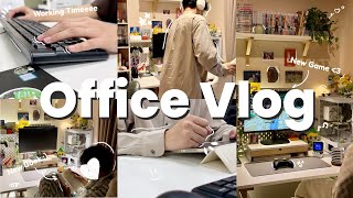 Office Vlog 🧑🏻‍💻| กิจวัตรประจำวันของพนักงานออฟฟิศที่ติดห้อง, Night routine, หนังสือ & เกมใหม่ 🌙🎮