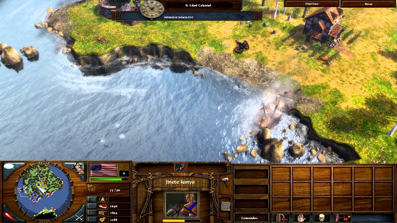 Age of Empires III The WarChiefs Acto I Misión 3 Breed's Hill