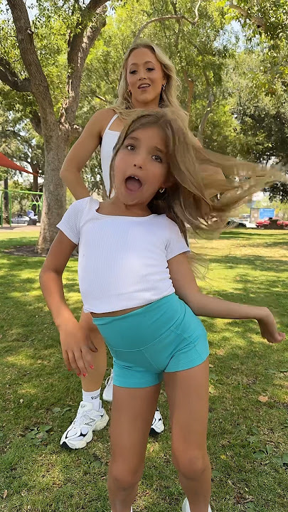 ATTITUDE! 😏🙂‍↔️🤸‍♀️ with @TheRybkaTwins 💖