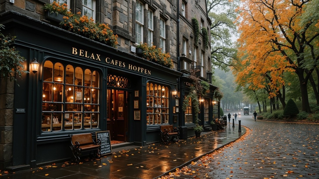 Relaxing Jazz Cafe Radio Autumn Vibes ~ Soft Jazz Music for Chill Study