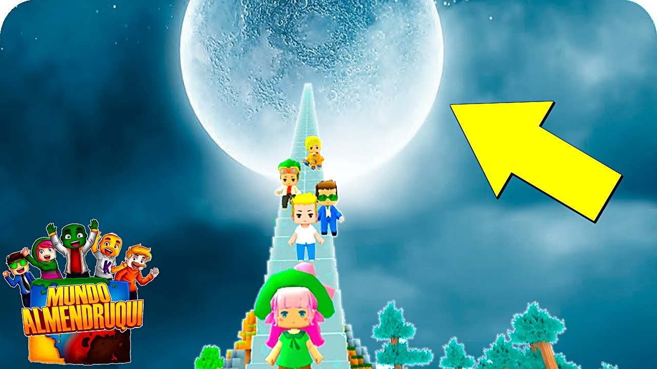 COMO LLEGAR al CIELO en MINIWORLD 🌚☁️ | MUNDO ALMENDRUQUI MINI WORLD