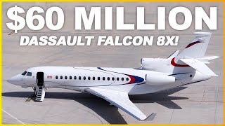 Inside This AMAZING $60 Million Dassault Falcon 8X!
