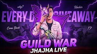 GUILD WAR LIVE 🔥 FULL RUSH GAMEPLAY 😈#booyah #headshot #oneTap #viralstream #ffguildwar #livestream