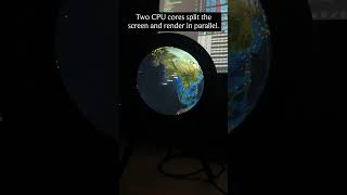 Tracking Real Airplanes on a Tiny 3D Globe (ESP32-P4)