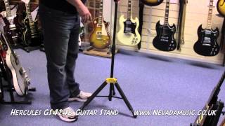 Hercules GS414B Auto Grab Guitar Stand Demo - Nevada Music UK