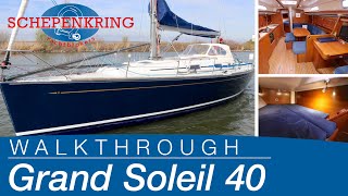 Grand Soleil 40 for sale | Yacht Walkthrough | @ Schepenkring Lelystad | 4K