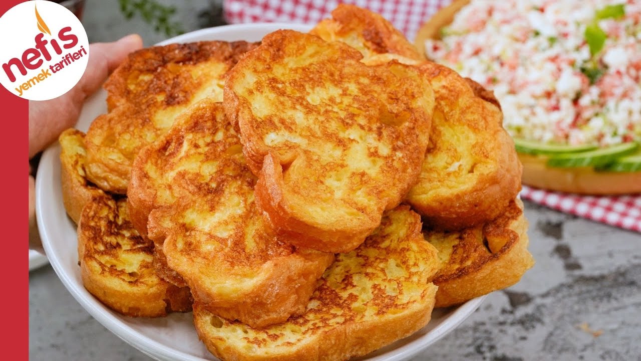 ???? 20 DAKİKADA 2 PRATİK KAHVALTILIK | Yumurtalı Ekmek & Peynir Salatası
