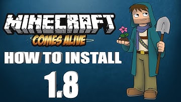 ★ How To Install MINECRAFT COMES ALIVE mod for Minecraft 1.8