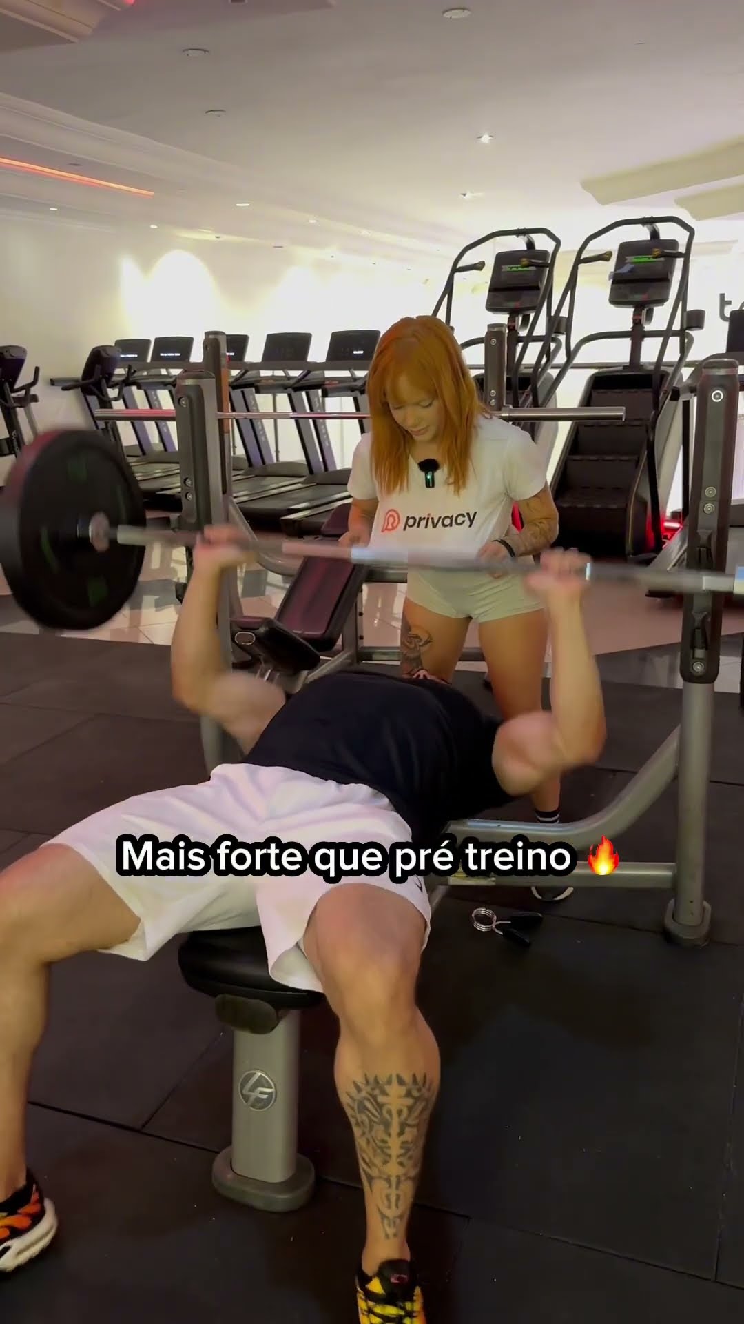 Mais forte que pré treino!