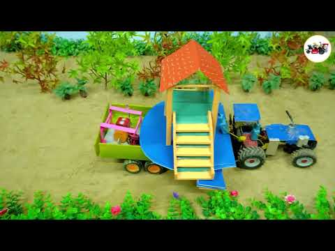Diy diorama making mini motor water pump science project @SanCreator1