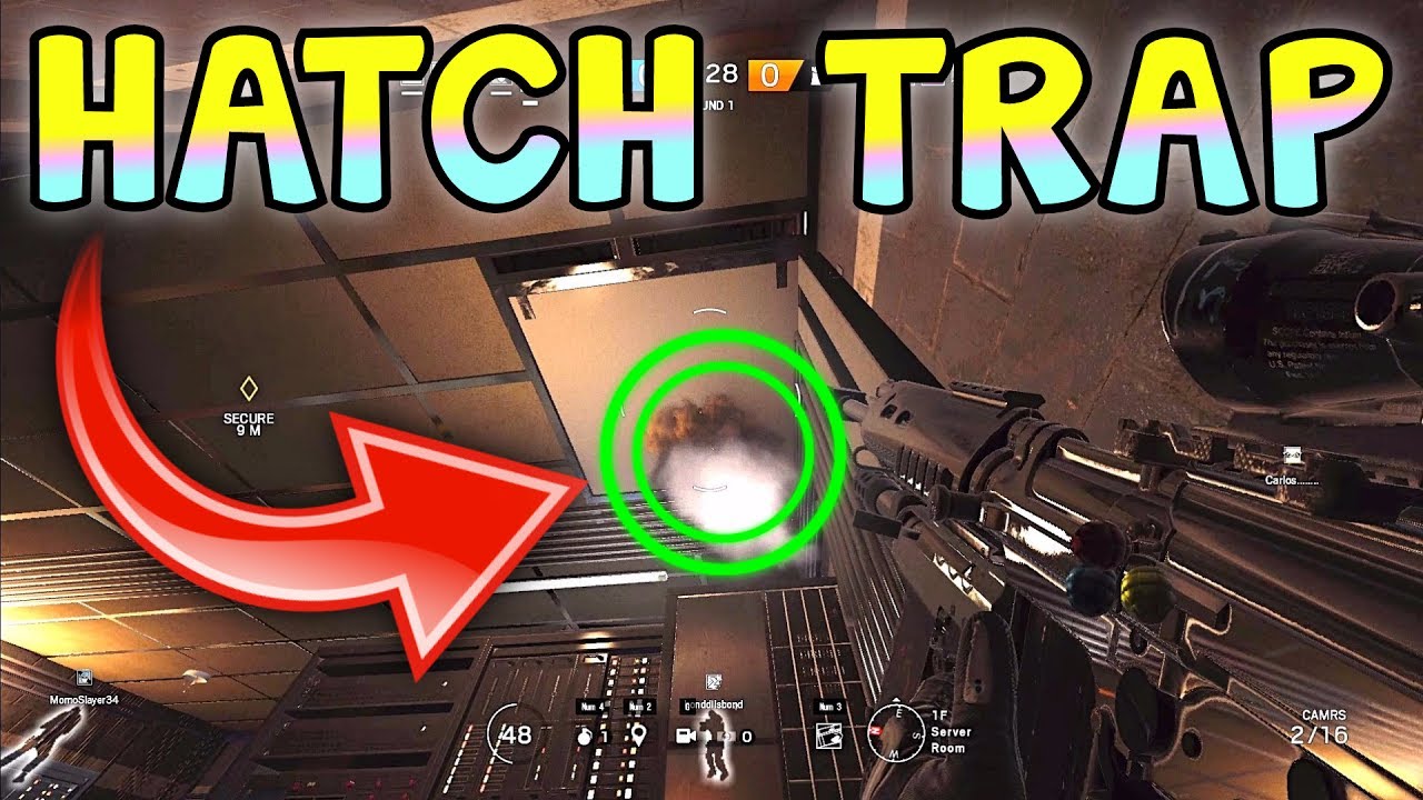 HATCH TRAP - Rainbow Six Siege Ranked Highlights (Operation Health) - YouTube Manny Baluena