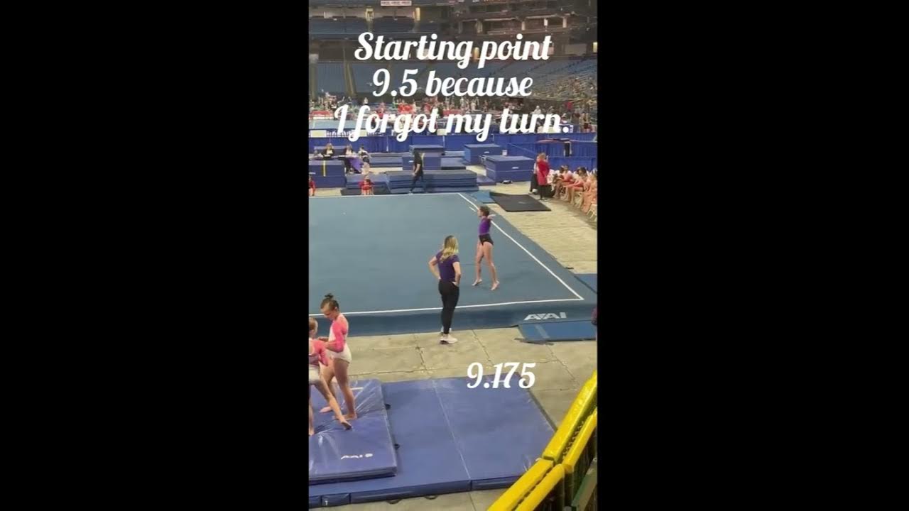 my fourth gymnastics meet of the season. Meet Gasparilla Classics