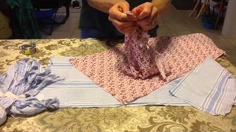 Part #1  How to make a rag doll