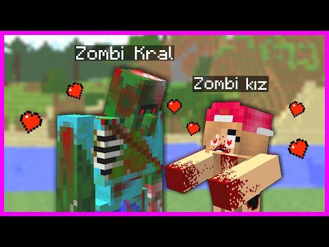 ZOMBİ KRAL, ZOMBİ KIZA AŞIK OLDU! 😱 - Minecraft