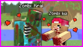 Zombi̇ Kral Zombi̇ Kiza Aşik Oldu - Minecraft