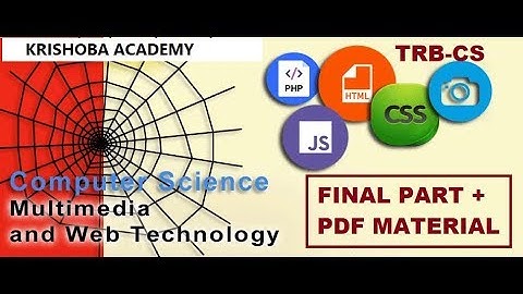 TRB CS- MULMIMEDIA AND AUTHORING TOOLS FULL PORTION