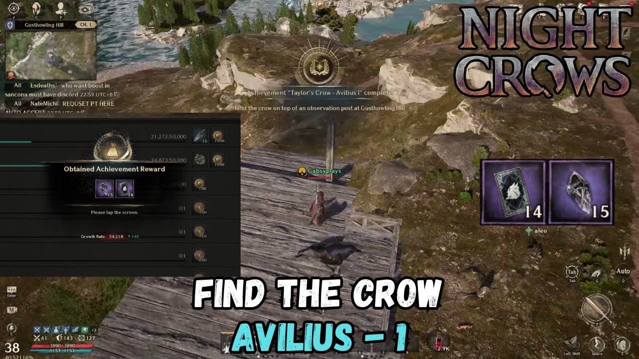 Night Crows - Find The Crow - Avilius 1 - YouTube