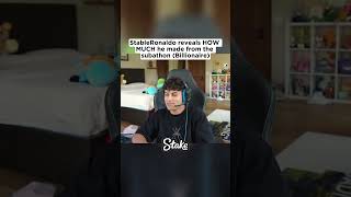 StableRonaldo Reveals How Much Money He Made From The Subathon