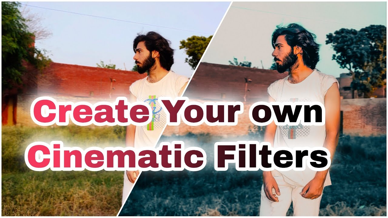 How to Create your own cinematic Luts/Filters( Edit Cinematic Video VN