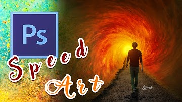 Wormhole  Photoshop Manipulation Fast Tutorial for Beginners