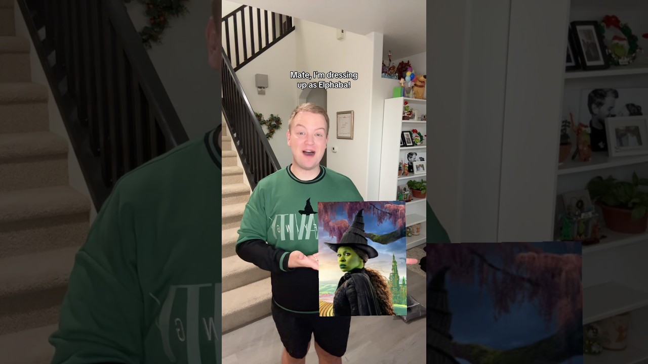 Злой костюм Эльфабы!