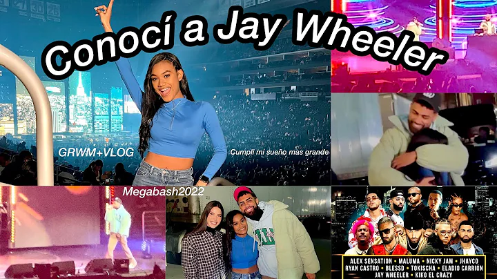 Conoc a Jay wheelerMEGABASH concert, Nj VLOG | cum...