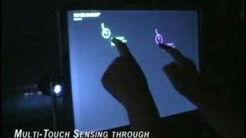 multi-touch screen