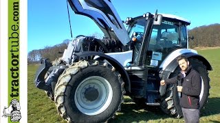 Vorstellung der neuen Valtra T4-Serie auf der Valtra Demo-Tour 2015