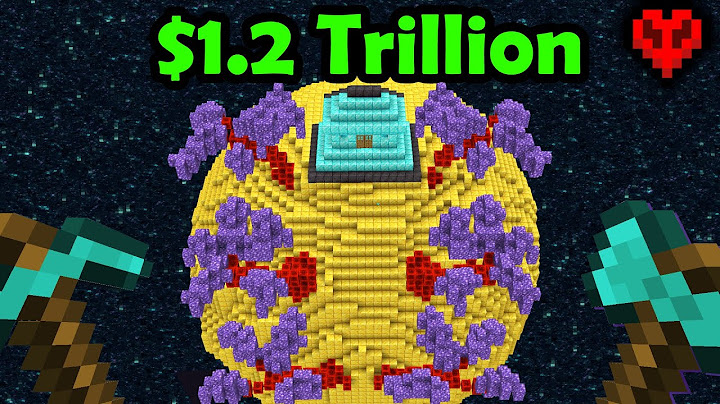 I Build The Most Expensive Planet In Minecraft!