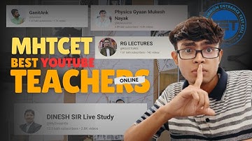 Best Youtube Channel For Mhtcet Preparation 2026 | MHTCET Online Preparation | Nitish Singh #mhtcet 