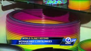 Slinky world record set in New Mexico