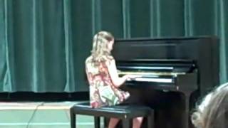 Alaina's Piano Recital- Fluttering Leaves